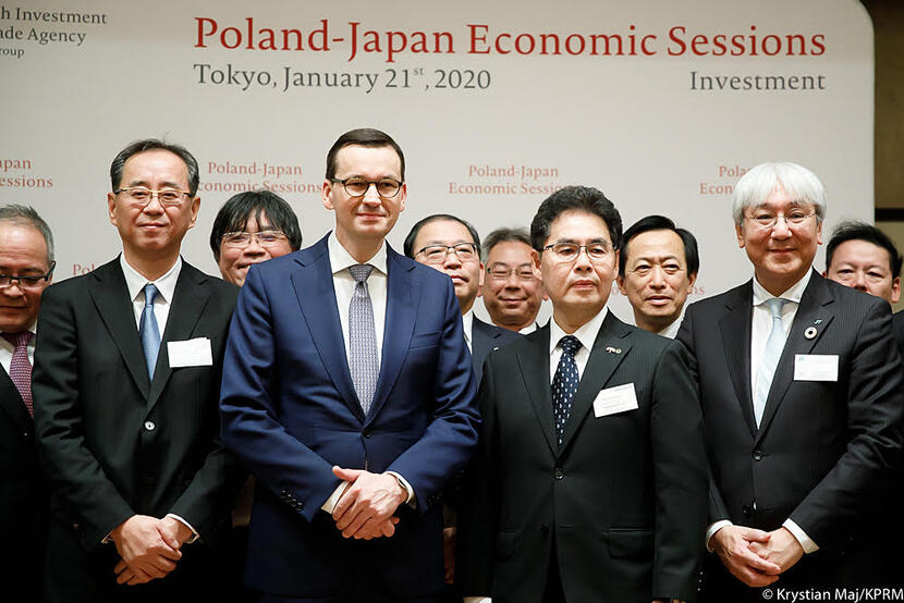 Morawiecki podczas wizyty w Tokio / autor: Kancelaria Prezesa Rady Ministrów