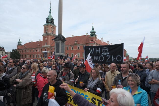 Protest Warszawa / autor: PAP/Mateusz Marek