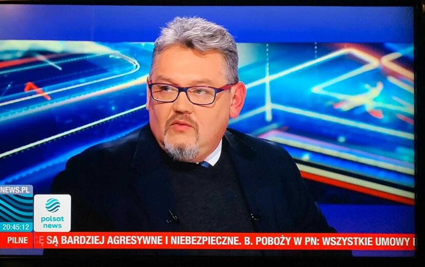 Maciej Wośko, redaktor naczelny Gazety Bankowej i portalu wgospodarce.pl / autor: Polsat News/screen, Fratria