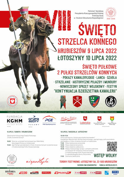 Święto Strzelca Konnego, Gmina Hrubieszów / autor: plakat