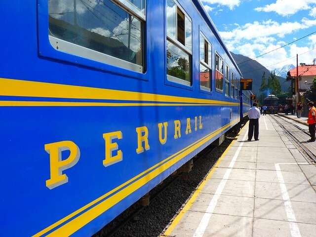 Stacja końcowa wysokogórskiej kolejki z Cusco, jaką dojeżdża się do Machu Piccchu / autor: Pixabay