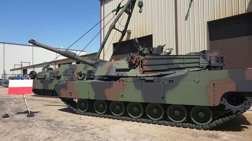 Czołg Abrams z pierwszej partii maszyn dla Wojska Polskiego / autor: Fratria / MK