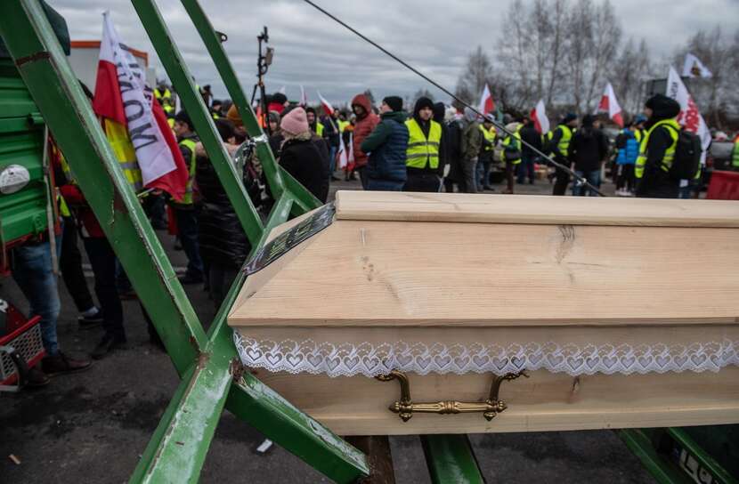 Protesty rolników/PAP Wojtek Jargiło