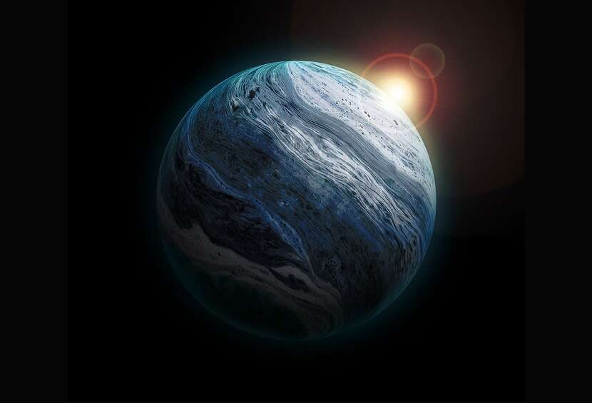 Uran jest odległą od Ziemi i trudną do badania planetą / autor: Pixabay
