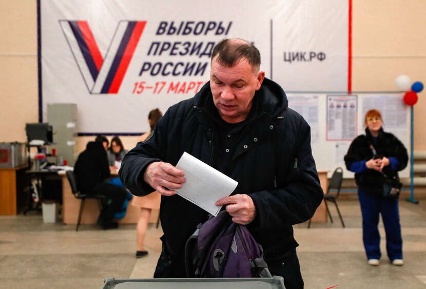 Wybory prezydenckie w Rosji / autor: PAP