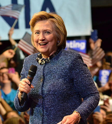 Hillary Clinton w ostatniej kampanii prezydenckiej / autor: By Zachary Moskow - Zachary Moskow, CC BY-SA 4.0, https://commons.wikimedia.org/w/index.php?curid=48290905