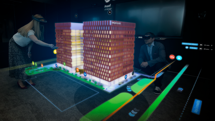 Projekt 3D na HoloLens / autor: Microsoft