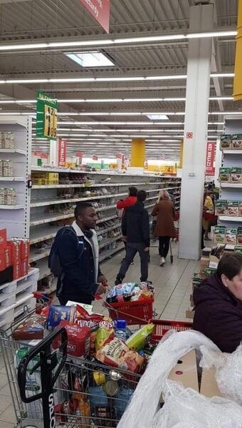 Auchan w Lublinie / autor: twitter.com/sycylia6_