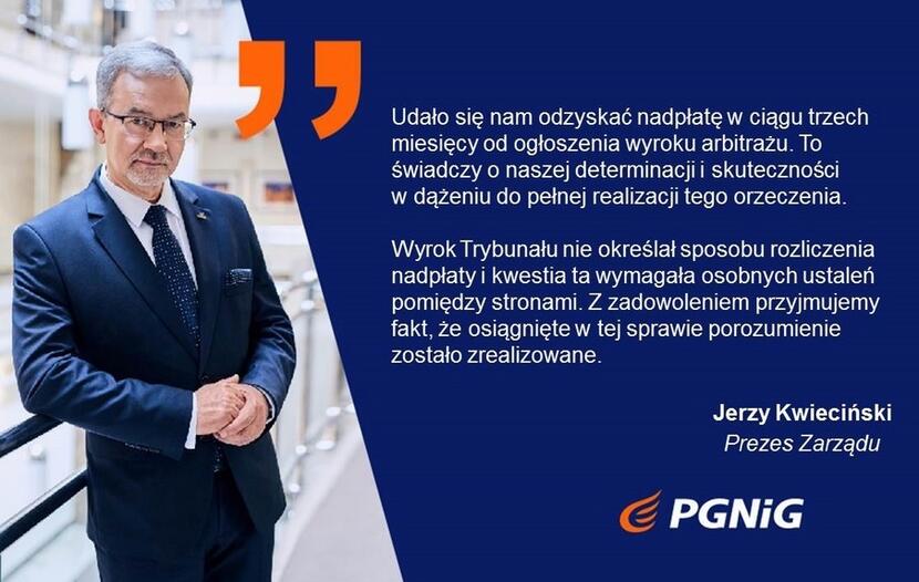 Prezes PGNiG Jerzy Kwieciński / autor: PGNiG
