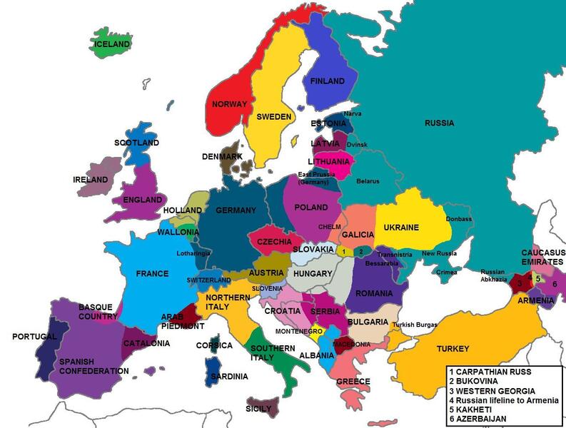 Tak wyglądać będzie Europa? / autor: fot. Facebook/Romuald Szeremietiew