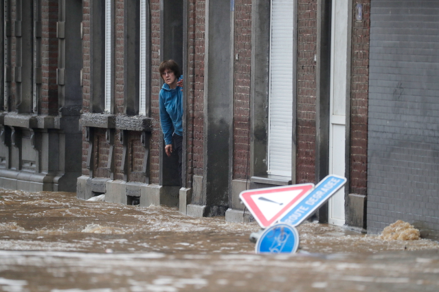 Powódź w Belgii, 15.07 / autor: PAP/EPA/STEPHANIE LECOCQ