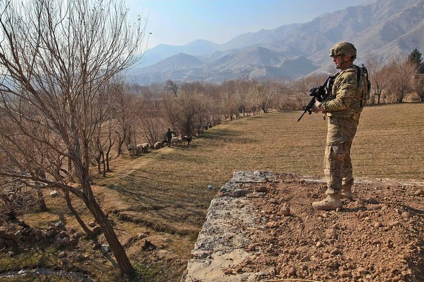 Żołnierz US Army na misji patrolowej w Afganistanie / autor: Pixabay