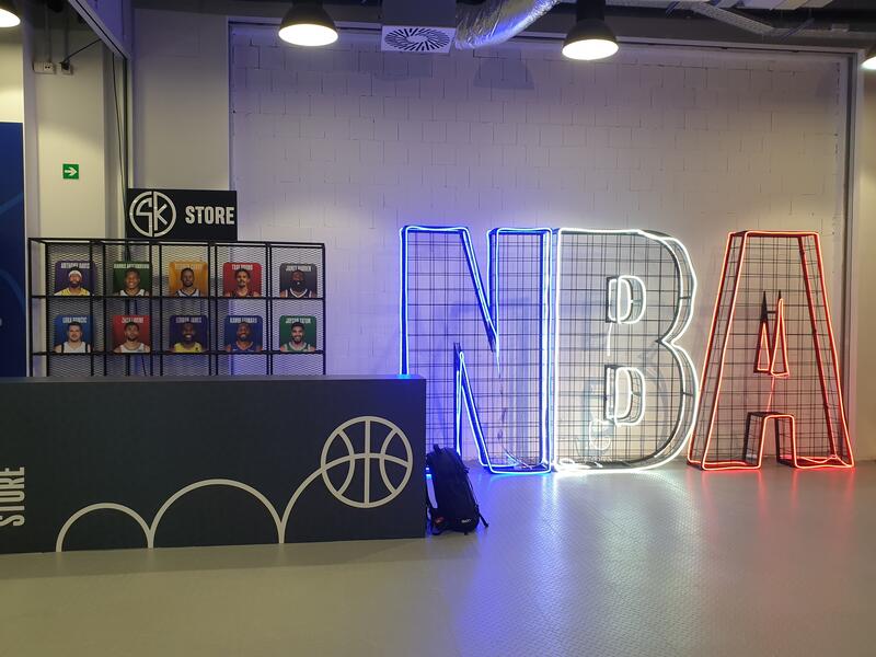 NBA Exibition w Praskim Centrum Koneser / autor: Fratria