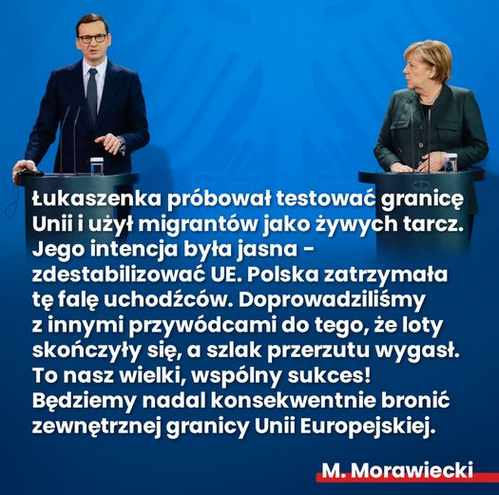 wpis premiera Mateusza Morawieckiego na Facebooku / autor: Mateusz Morawiecki/Fb