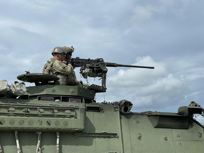 wóz bojowy piechoty armii USA Stryker / autor: Destroyer Troop 2-15 CAV/ Twitter