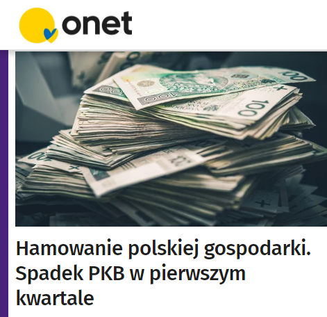 Hamowanie polskiej gospodarki? / autor: Screen/Onet