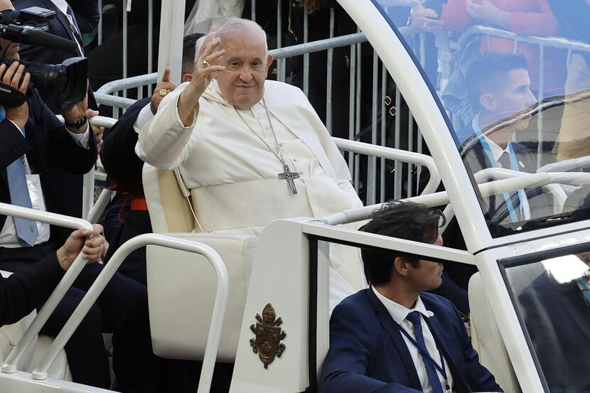 Papież Franciszek z wizytą w Marsylii / autor: PAP