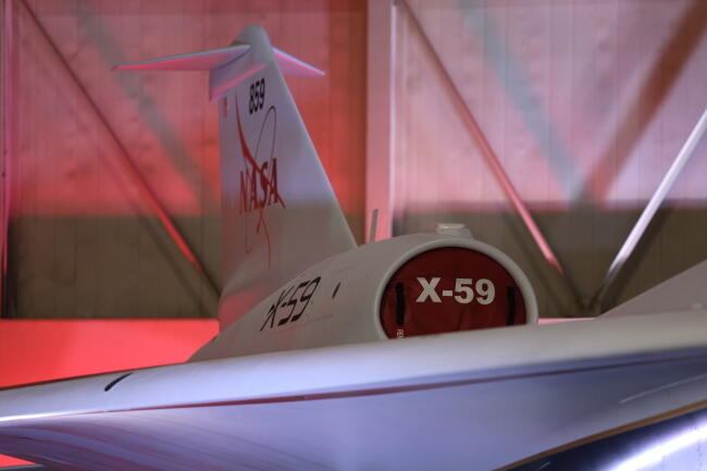 Konstrukcja cichych i wydajnych silników X-59 jest ścisłą tajemnicą / autor: PAP/EPA/ALLISON DINNER