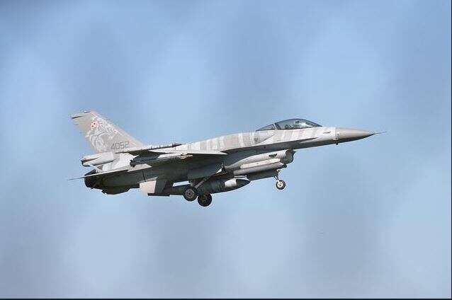 Polskie myśliwce F-16 będą intensywnie patrolować przestrzeń nad wschodnią granicą Polski / autor: Pixabay