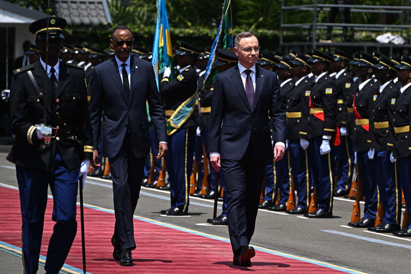 Wizyta prezydenta RP Andrzeja Dudy w Rwandzie / autor: PAP