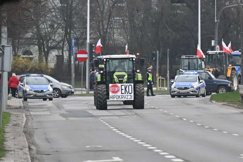 Protest rolników / autor: PAP