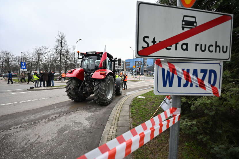 Strajk polskich rolników / autor: PAP